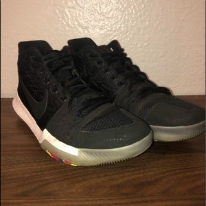 Kyrie 3 black multi color
